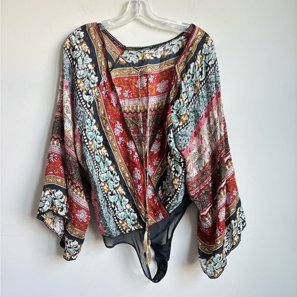 Free People Sakshi Bodysuit Medium - Picture 6 of 6